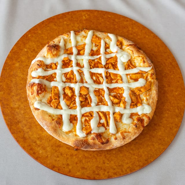 Buffalo Chicken Pizza.