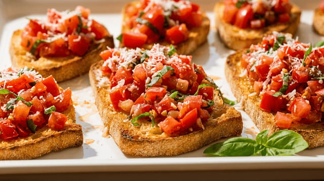 Bruschetta.