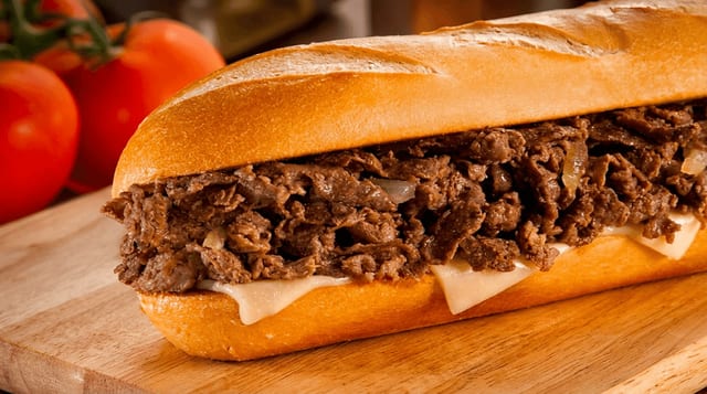 Cheesesteak Sandwich.